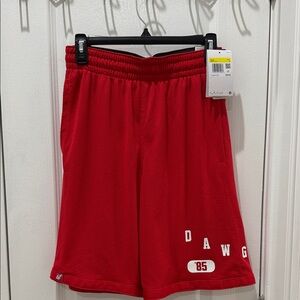 Nike Red Athletic Men's Shorts